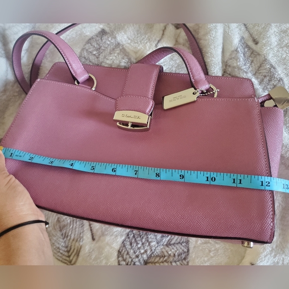 COACH 3 fer purple blush like new beautiful Coach purse, wallet, and wristlet - Picture 4 of 14